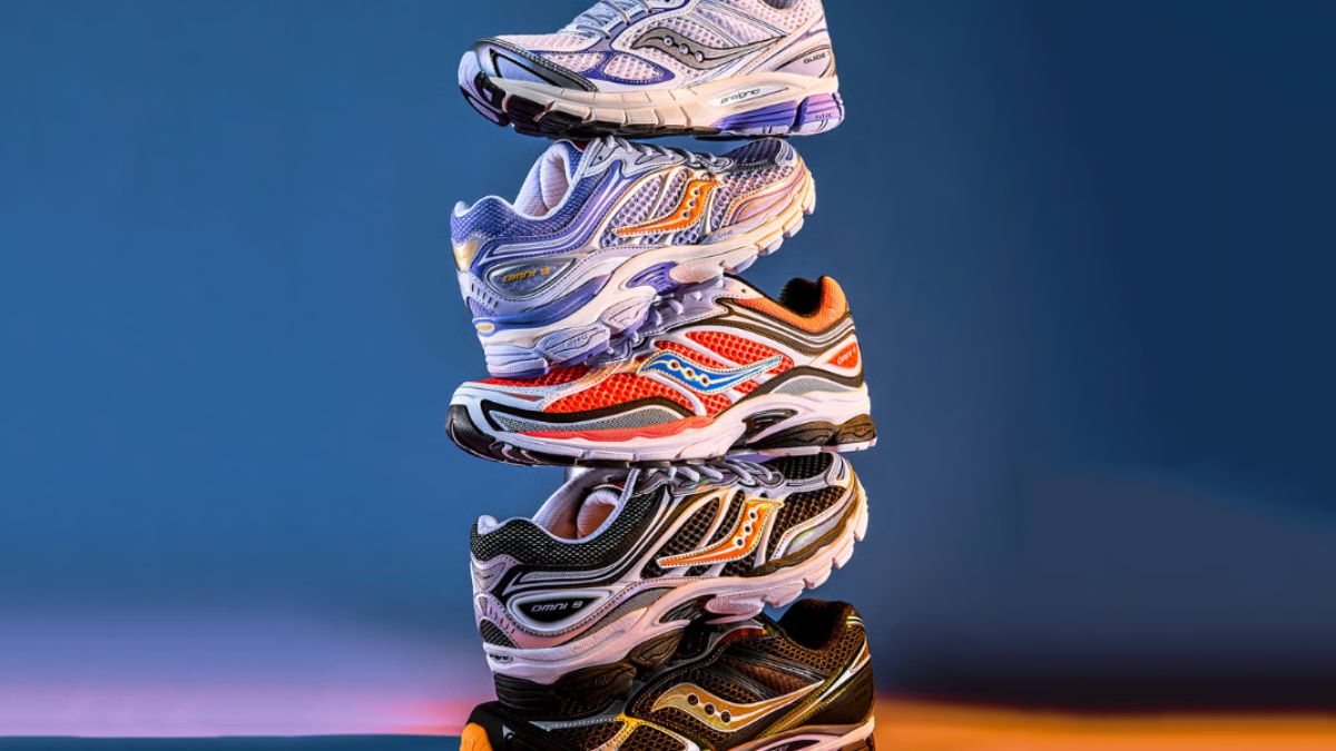 Giay Saucony Speed Shades voi thiet ke lay cam hung tu kinh the thao