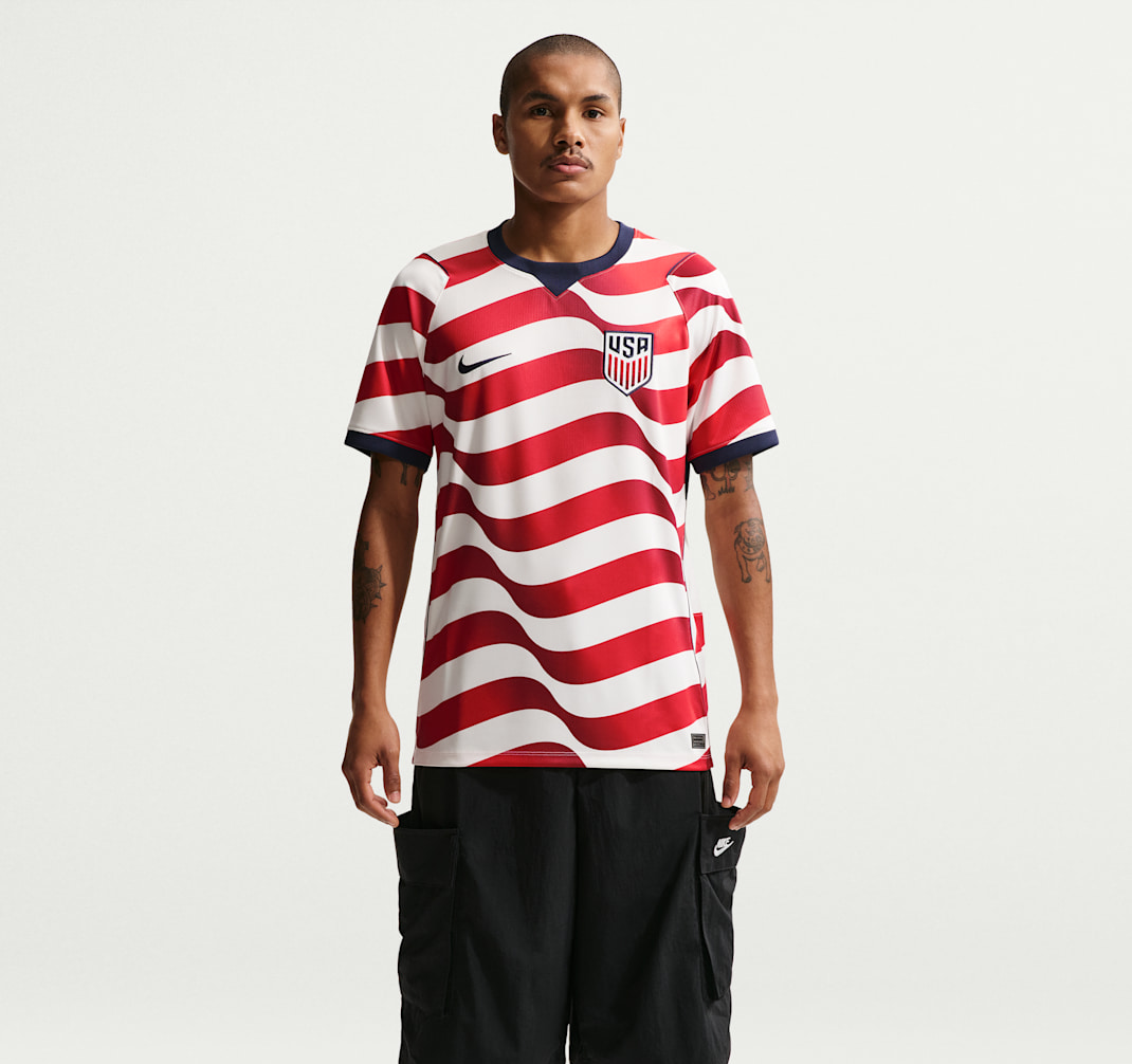 Alternative view of Áo Nike USMNT 2026 Home Jersey 'Sail' IB5339-133