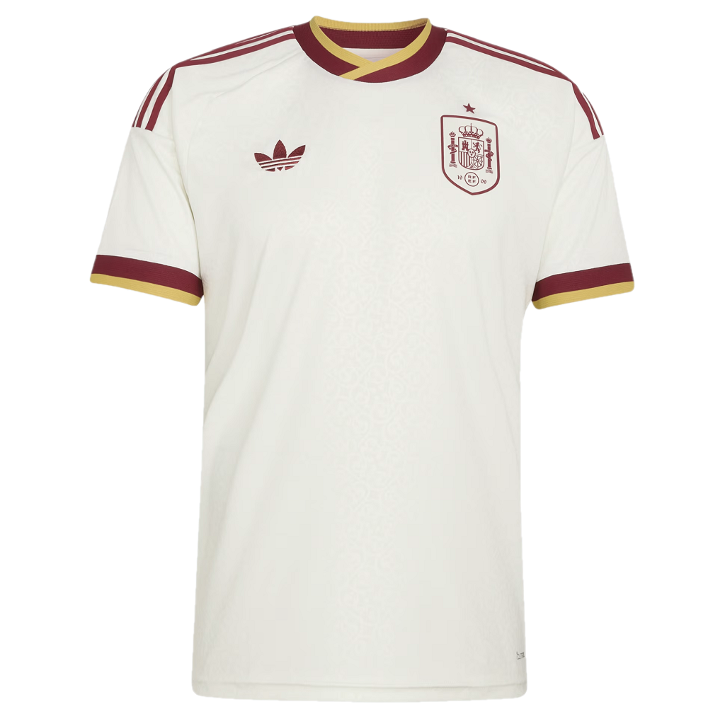 Áo Adidas Spain 26 Away Jersey 'Off White' JN4397