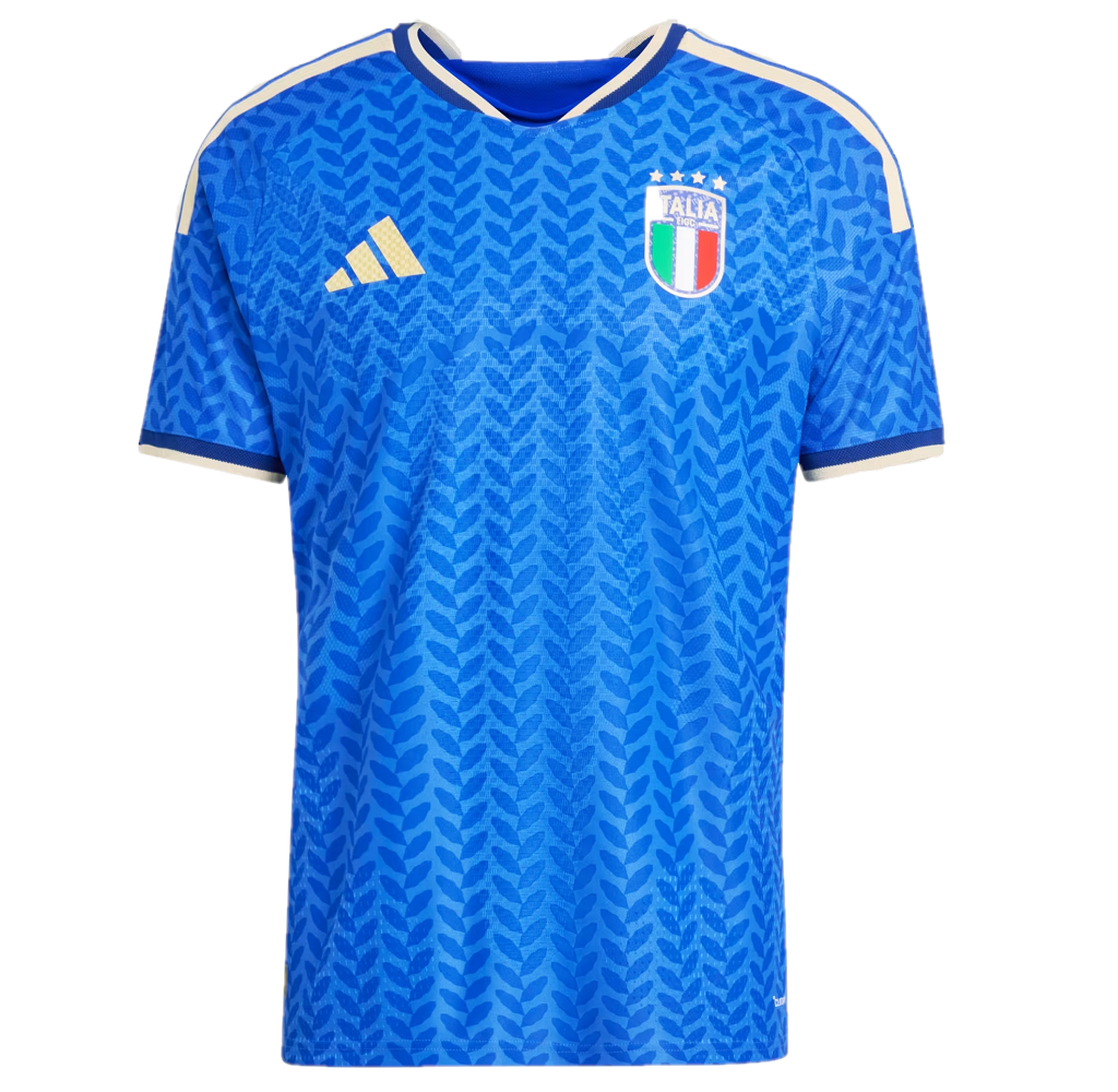 Áo Adidas Italy 26 Home Authentic Jersey 'Bold Blue' JL6934