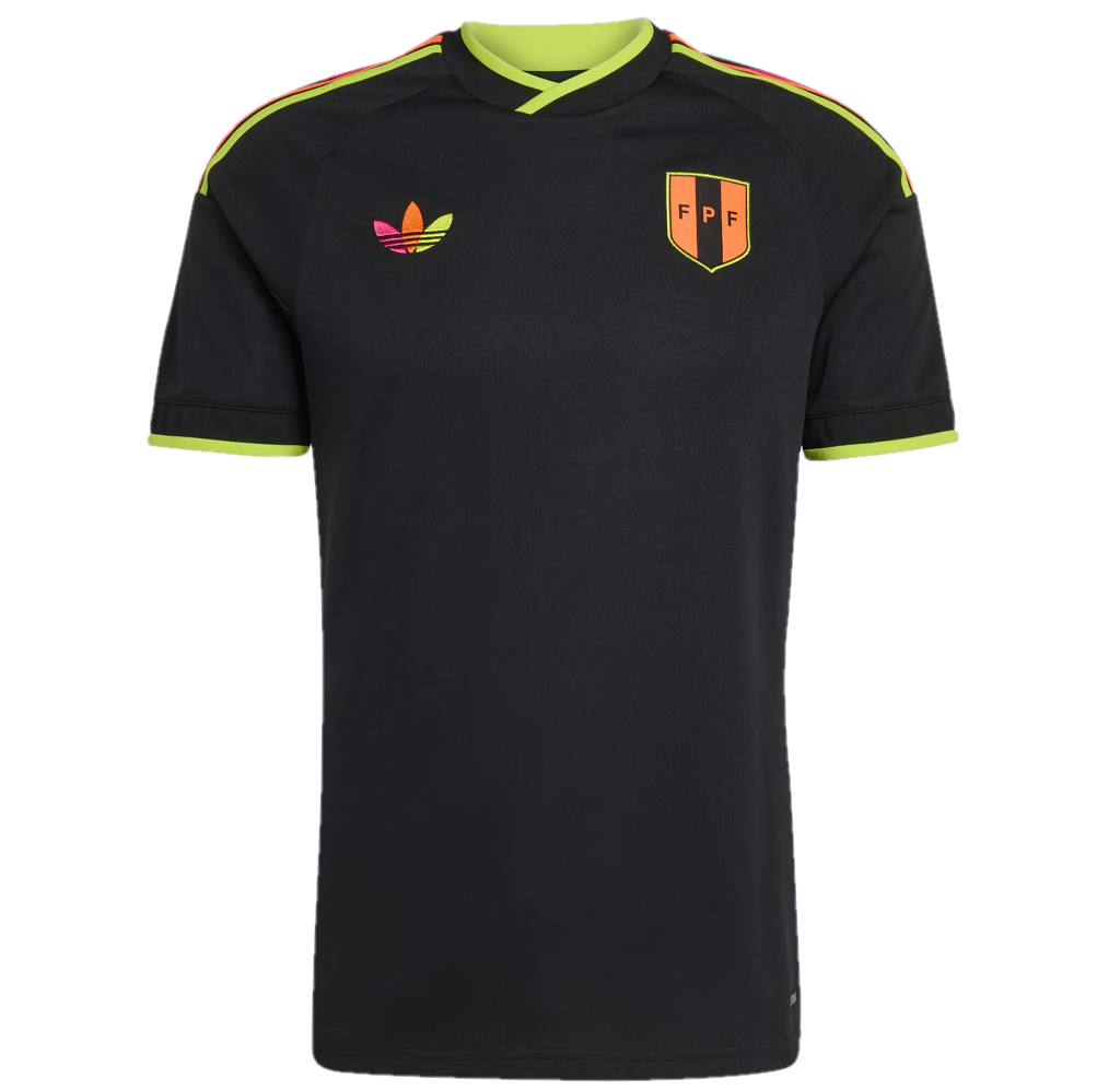 Áo Adidas Peru 26 Away Jersey 'Black' JL8660