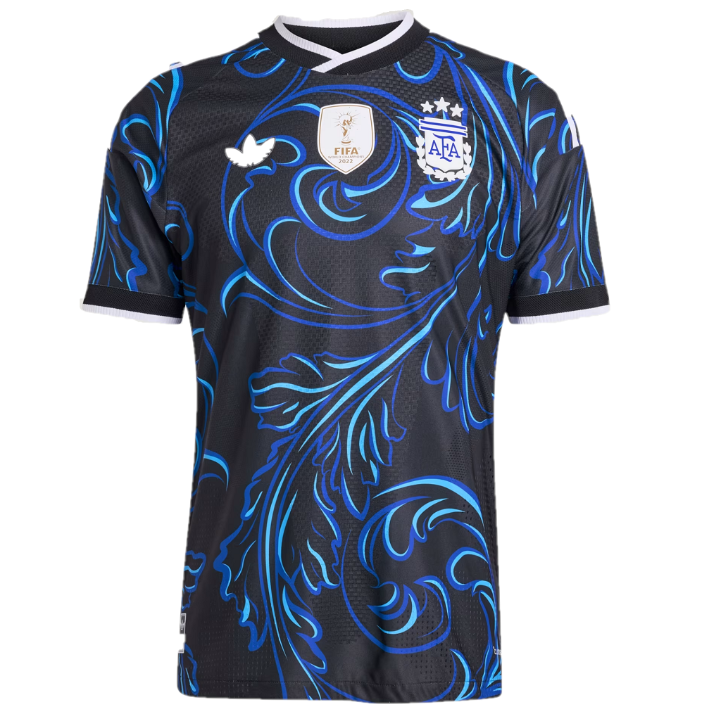 Áo Adidas Argentina 26 Away Authentic Jersey 'Blue Burst' JM5901
