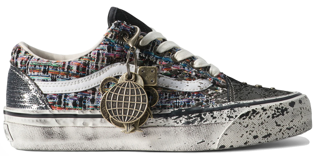 Giày Vans Premium Old Skool 'Charms Black Grey' VN000D9VDE2