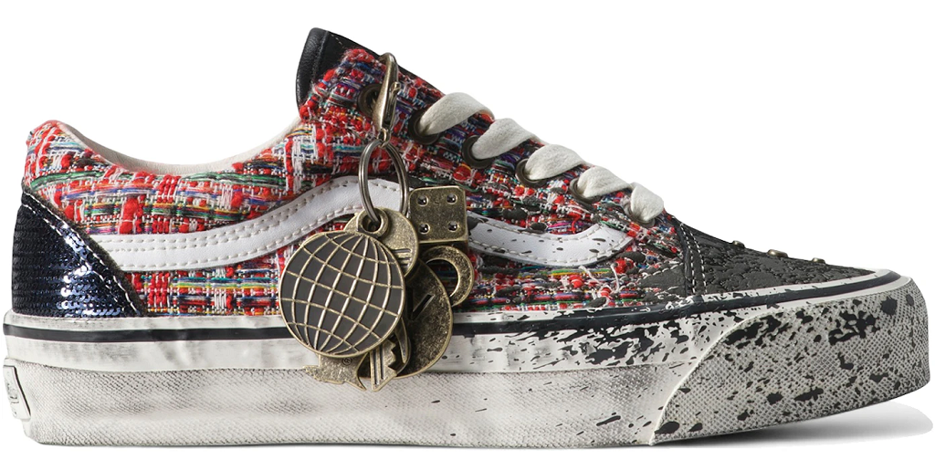 Giày Vans LX Old Skool ‘Black red’ VN000D9VBOS