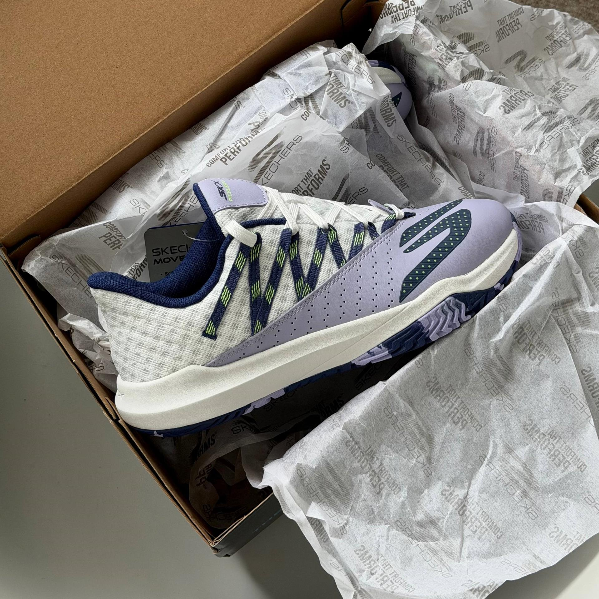 Alternative view of Giày Skechers Viper Court Rally ‘White’ 172110C-WPR