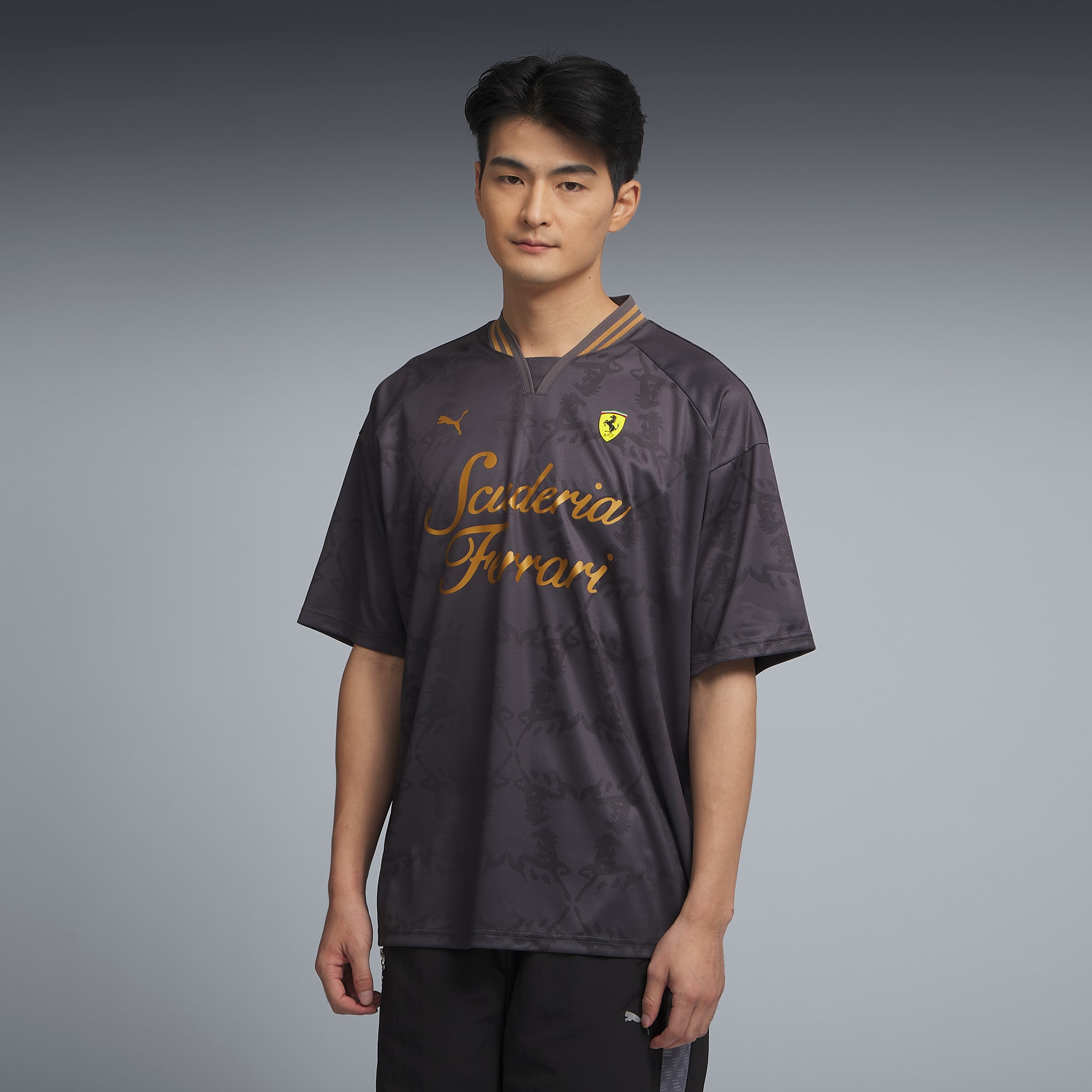 Alternative view of Áo Puma Ferrari Yoh Jersey 'Black' 638394-01