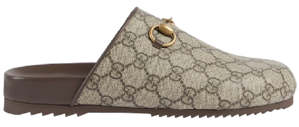 Dép Gucci GG Supreme Horsebit Slipper 'Beige' ‎749815-KHN80-9769