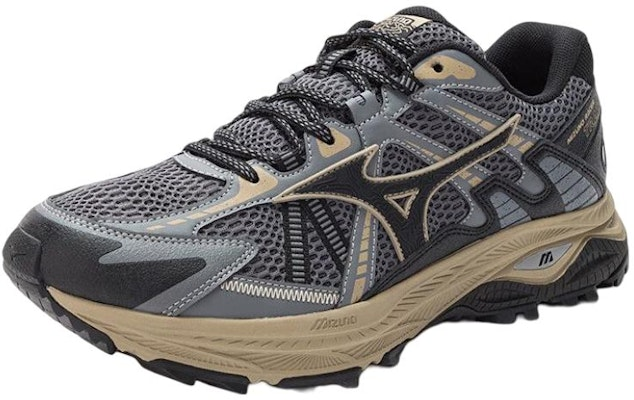Alternative view of Giày Mizuno Racer Trail 'Grey Brown' D1GH223802