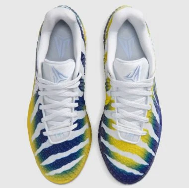 Alternative view of Giày Nike Ja 3 EP 'White Blue Yellow' HF2794-004