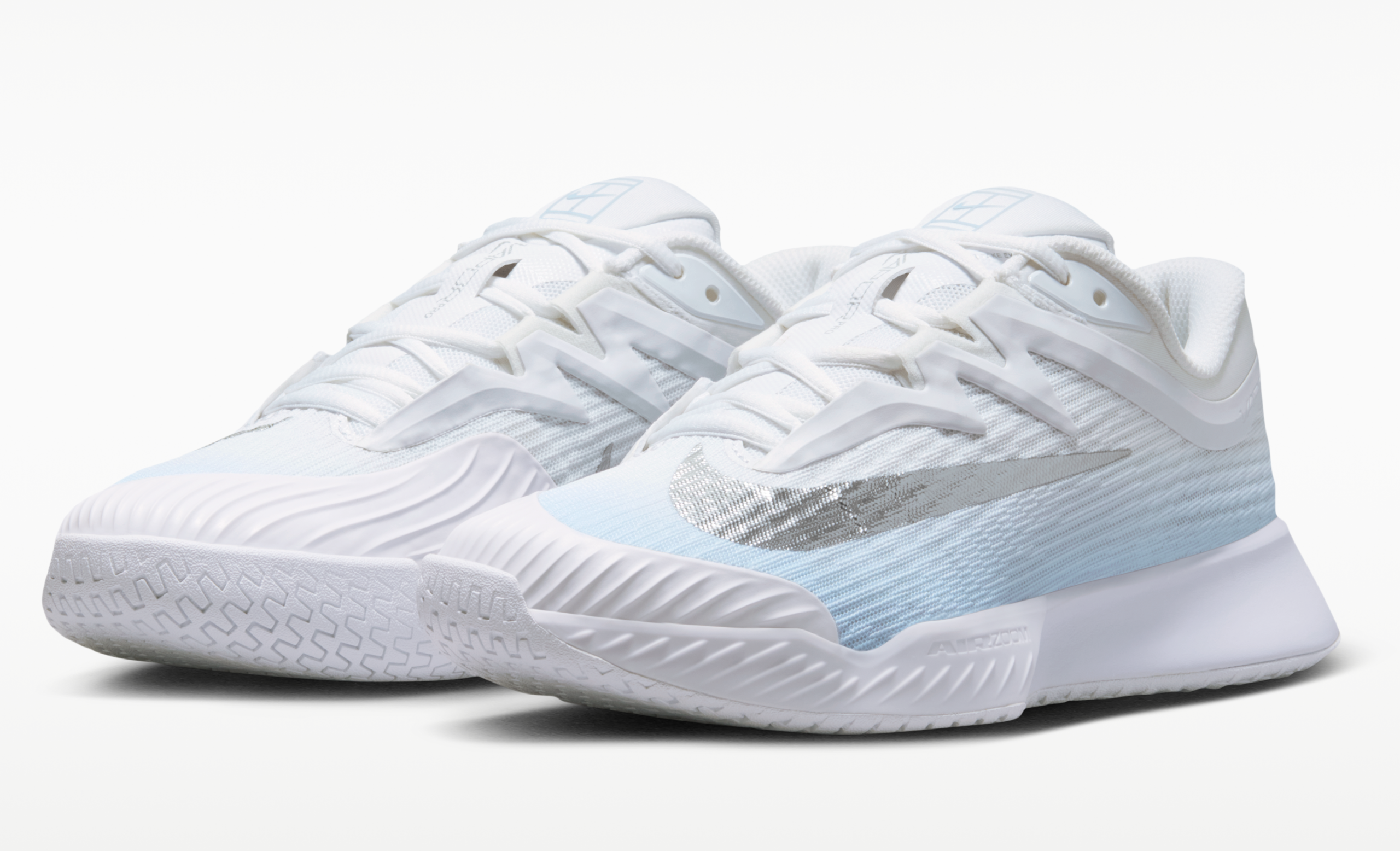 Giày Nike Vapor Pro 3 Low 'White Blue' IR8252-401 - Ảnh 3