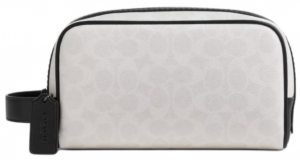 Túi Coach Small Travel Kit 'White' CAR15-QBMQV