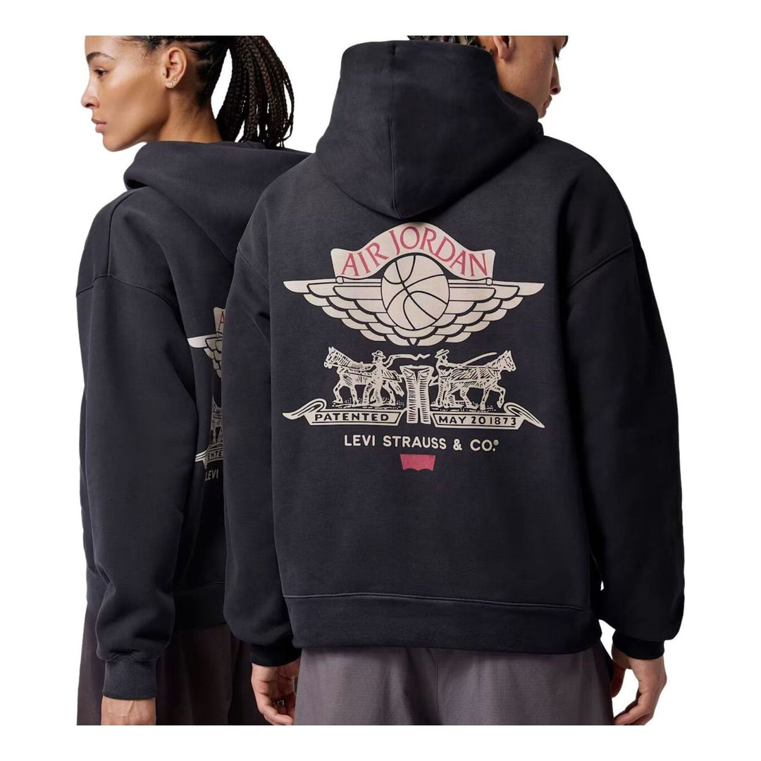 Alternative view of Áo Nike Air Jordan x Levi's 'Black' IM6735-010