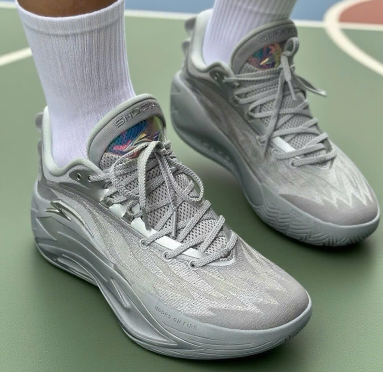 Alternative view of Giày Anta Shock Wave 7 'Silver Wing' 112531126-4