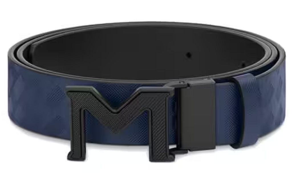 Thắt lưng MontBlanc M Buckle Extreme 3.0 'Blue' 198648