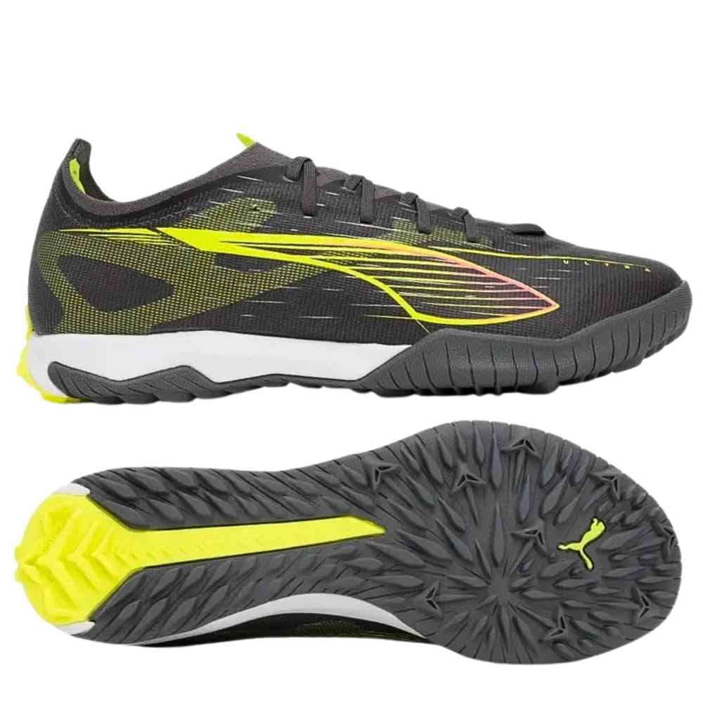 Alternative view of Giày Puma Ultra 5 Match TT 'Grey Yellow' 108351-03