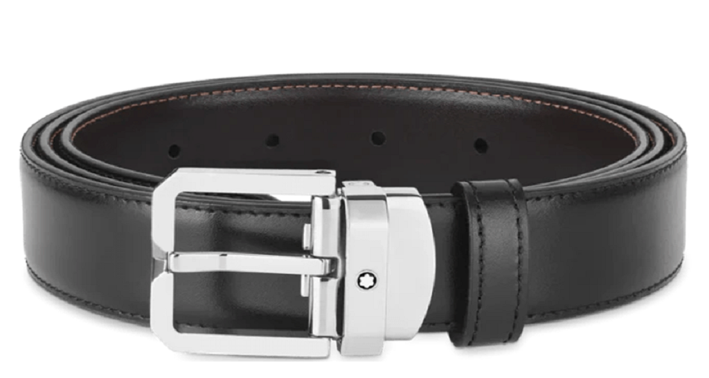 Thắt Lưng MontBlanc Reversible Leather 'Black' 132873
