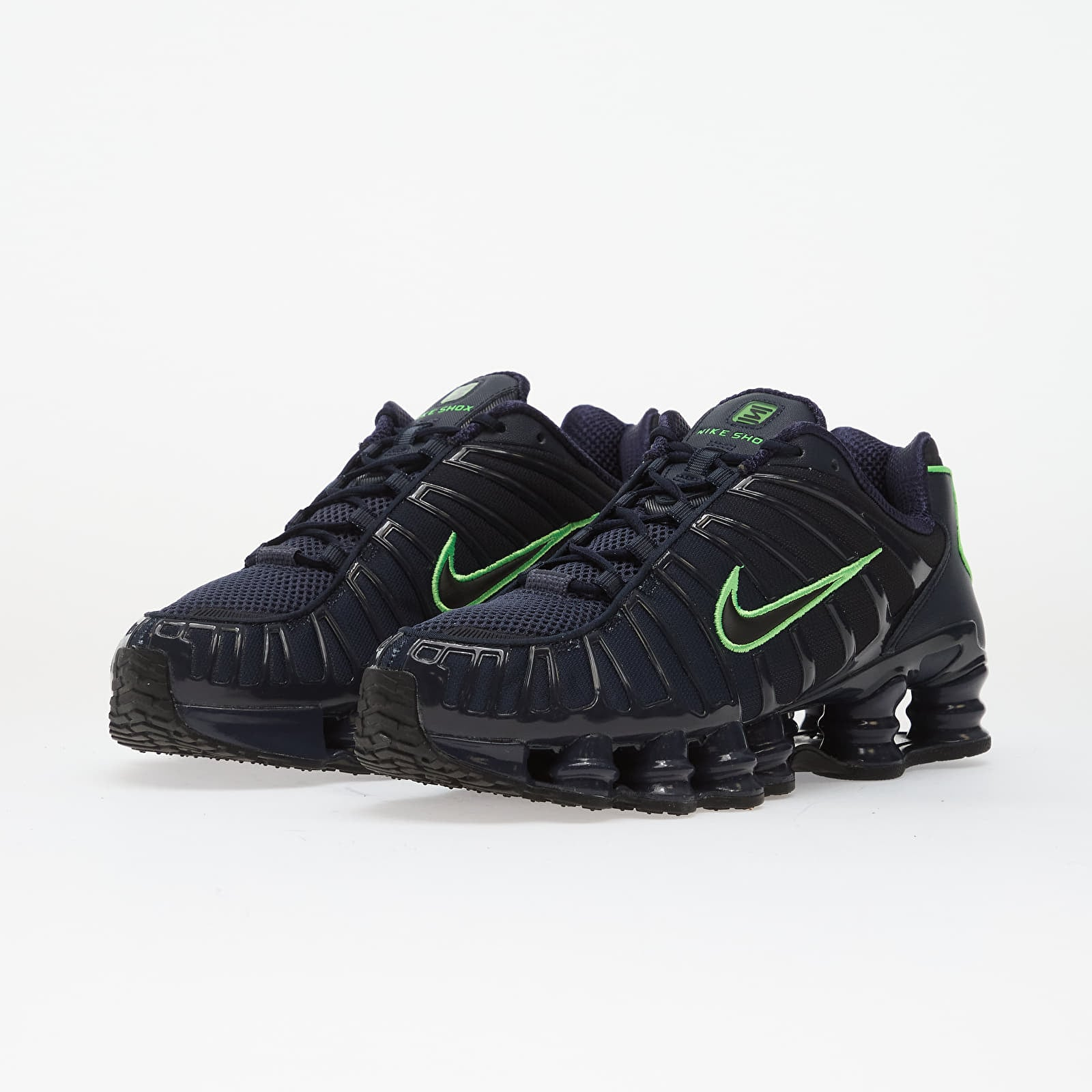 Alternative view of Giày Nike Shox TL 'Thunder Blue Green Strike' AV3595-402
