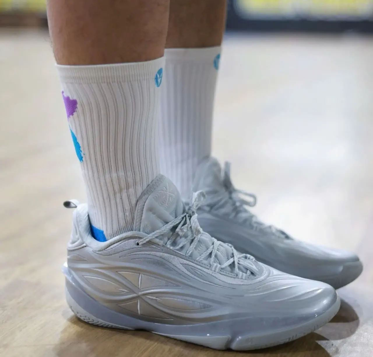 Alternative view of Giày Li-Ning Wade of Wade 808 5 Ultra V2 ‘Silver’ ABAV045-15