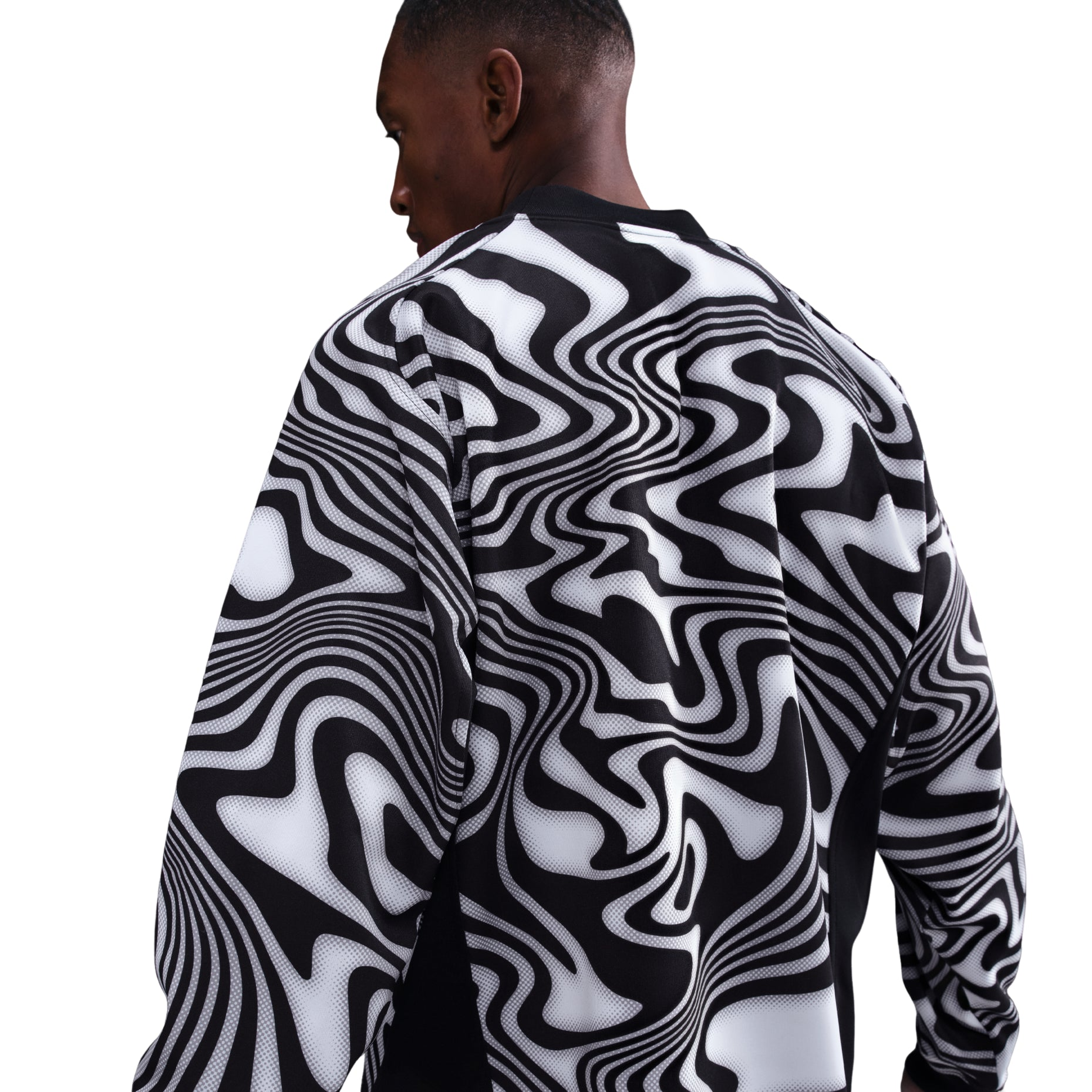 Alternative view of Áo Nike Brazil Goalkeeper Jersey 'Black Volt' IO0795-010