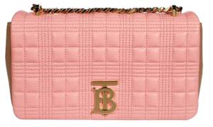 Túi Burberry Small Quilted Two-tone Lambskin Lola 'Pink' 8026830