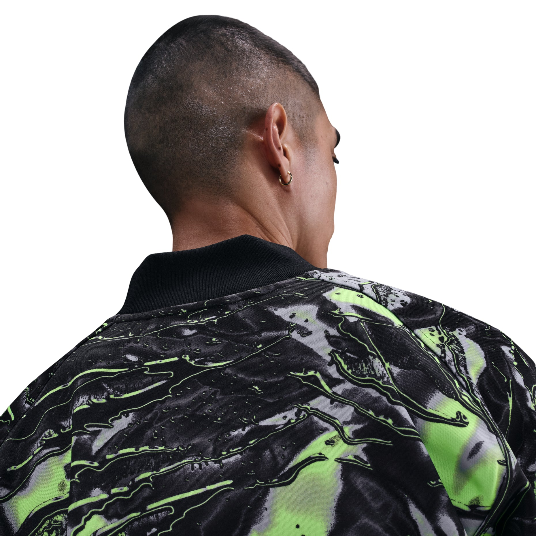 Alternative view of Áo Nike Korea Goalkeeper Jersey 'Black White' IO0788-010