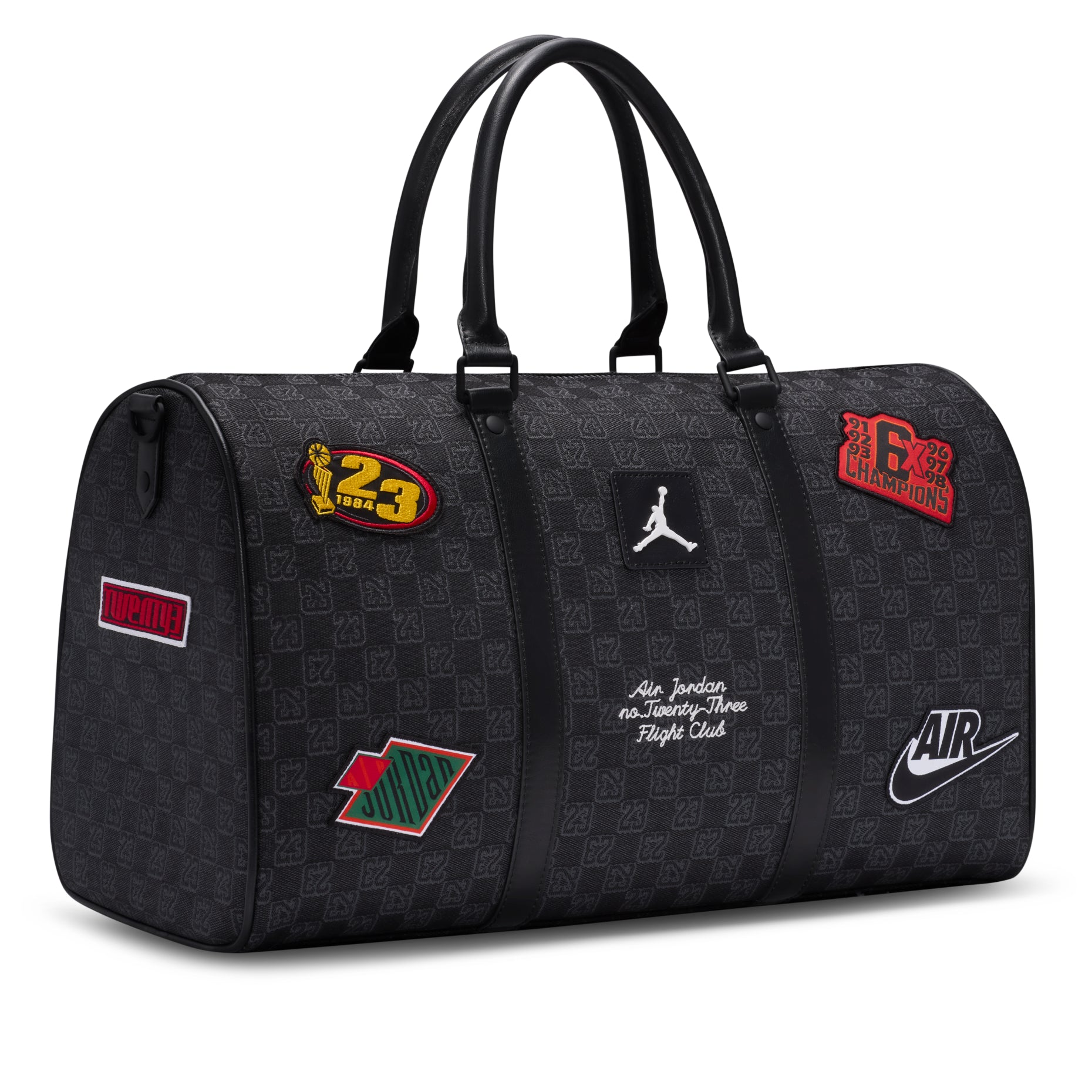 Alternative view of Túi Nike Jordan Monogram Duffle 'Black' IQ3207-010