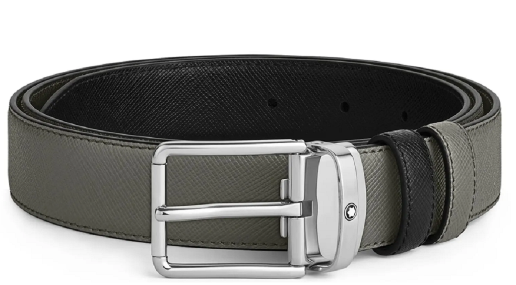 Thắt Lưng MontBlanc Medium Reversible 'Grey' 220026