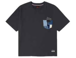 Áo Evisu Sashiko Daicock 'Charcoal' 2EAHTM5TS1169RXCT