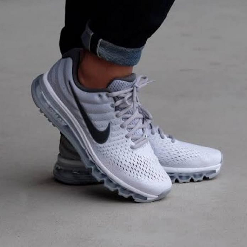 Alternative view of Giày Nike Air Max 2017 'Wolf Grey' 849559-101