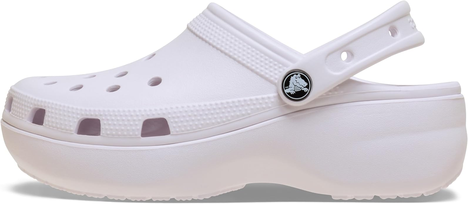 Alternative view of Dép Crocs Classic Platform Clog 'White' 206750-5DK