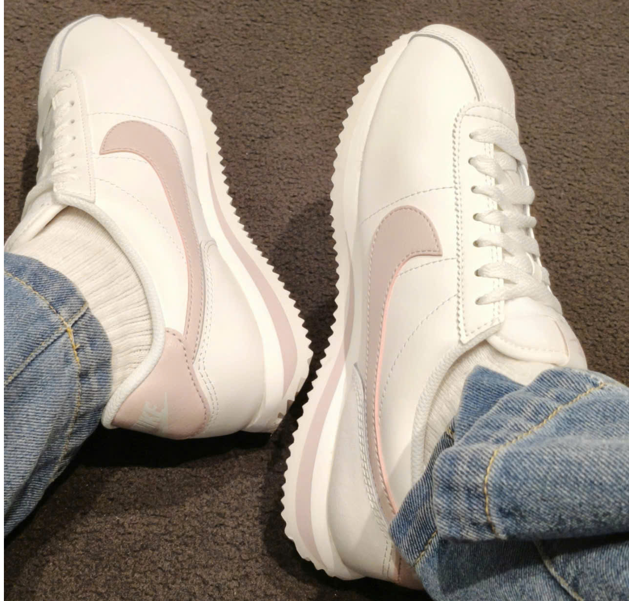 Alternative view of Giày Nike Cortez 'Sail Silt Red' DN1791-116