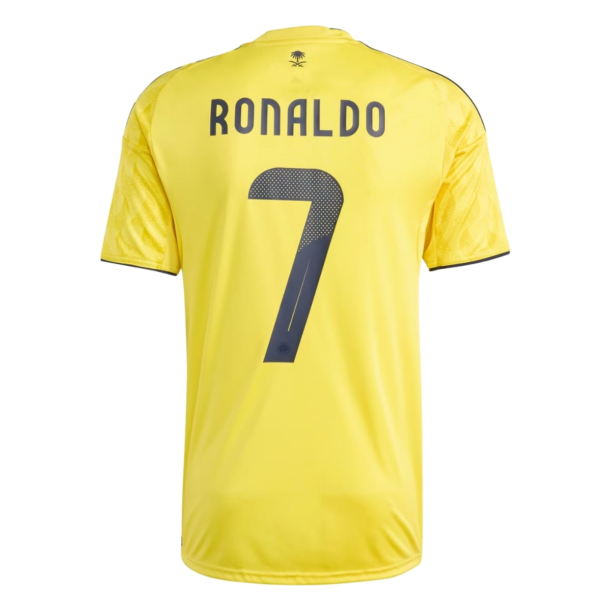 Alternative view of Áo Adidas Al Nassr FC 25/26 Home Ronaldo Jersey 'Yellow' JN7982