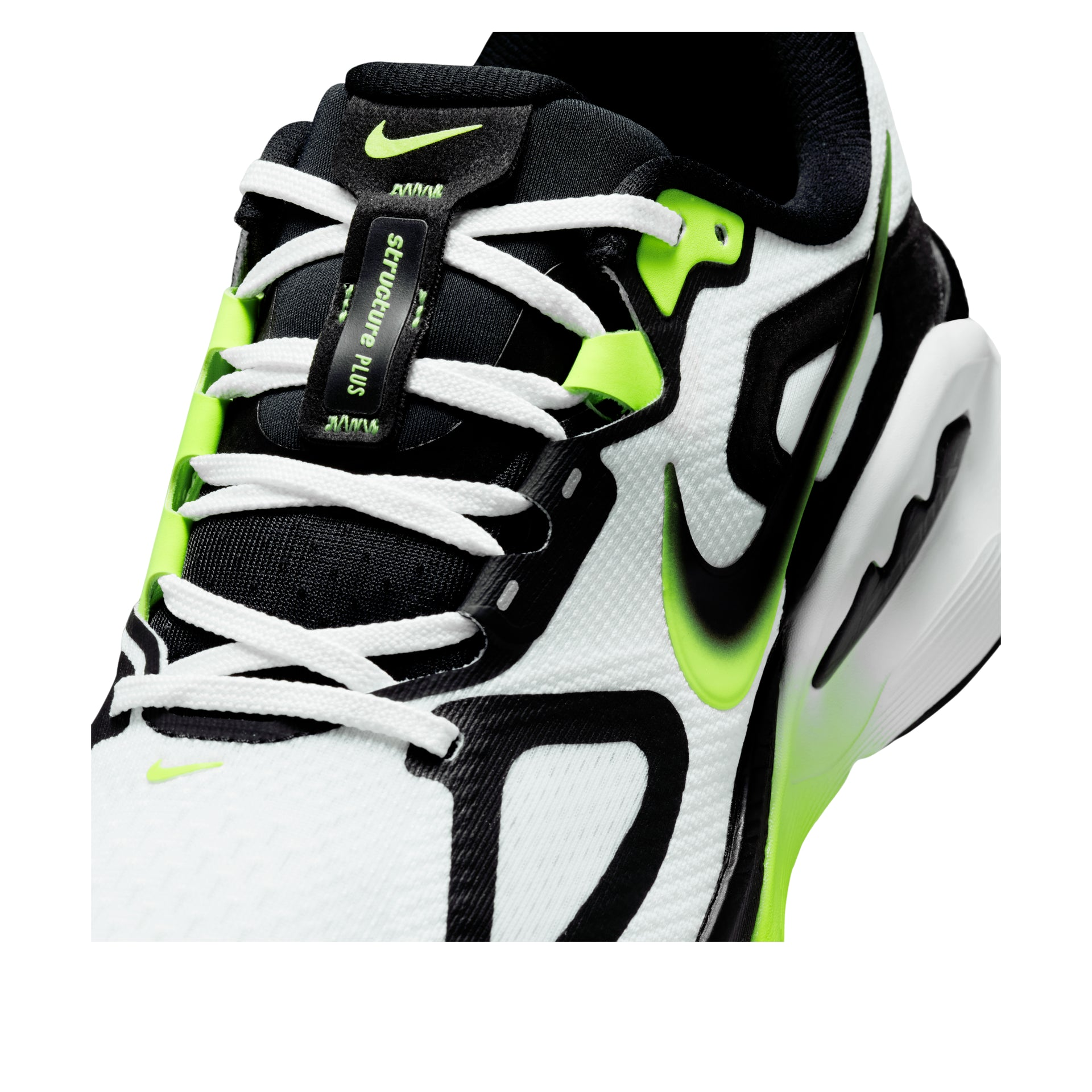 Alternative view of Giày Nike Structure Plus 'White Black Volt' IR1816-100