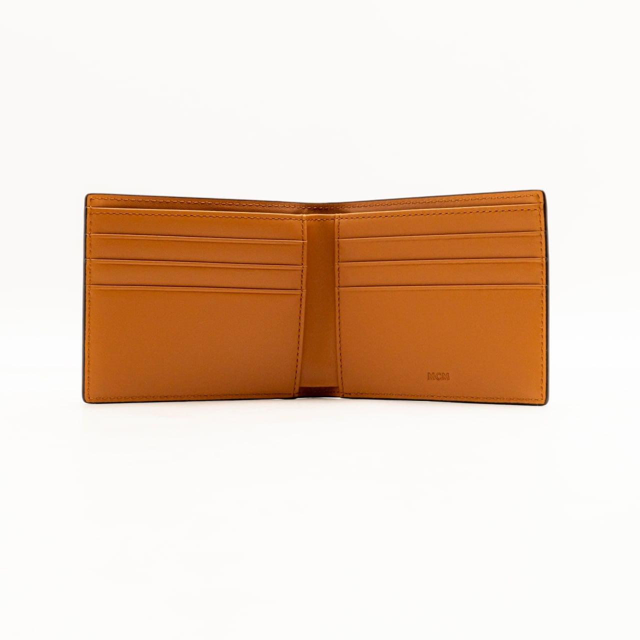 Alternative view of Ví MCM Aren Bifold Wallet 'Cognac' MXSDATA03CO001