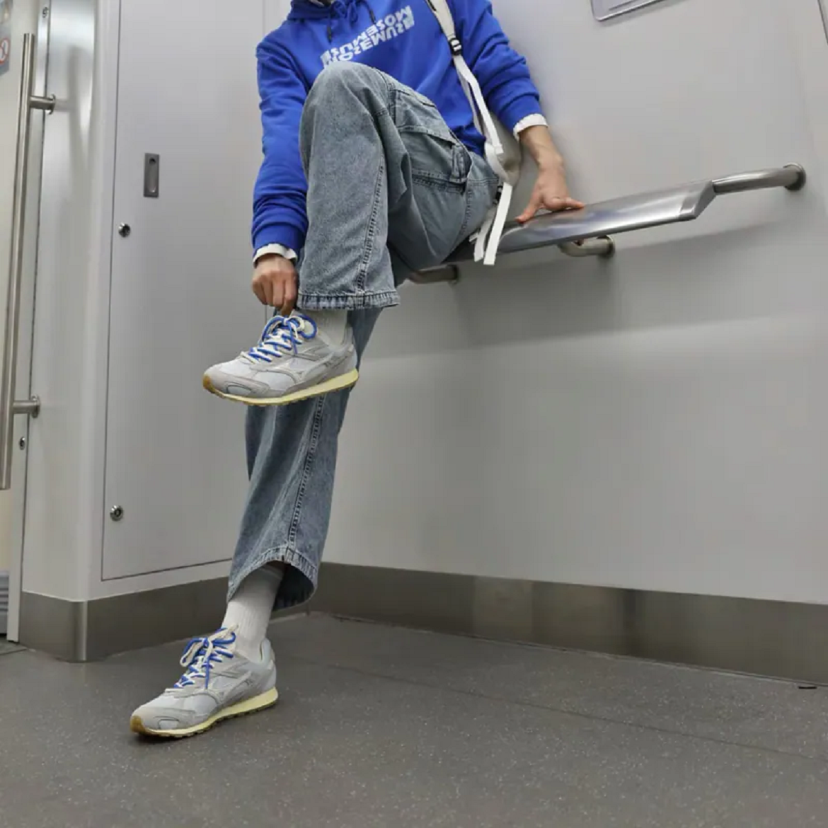 Alternative view of Giày Mizuno LG 60S 2K ‘Oxygen Blue’ D1GH242117