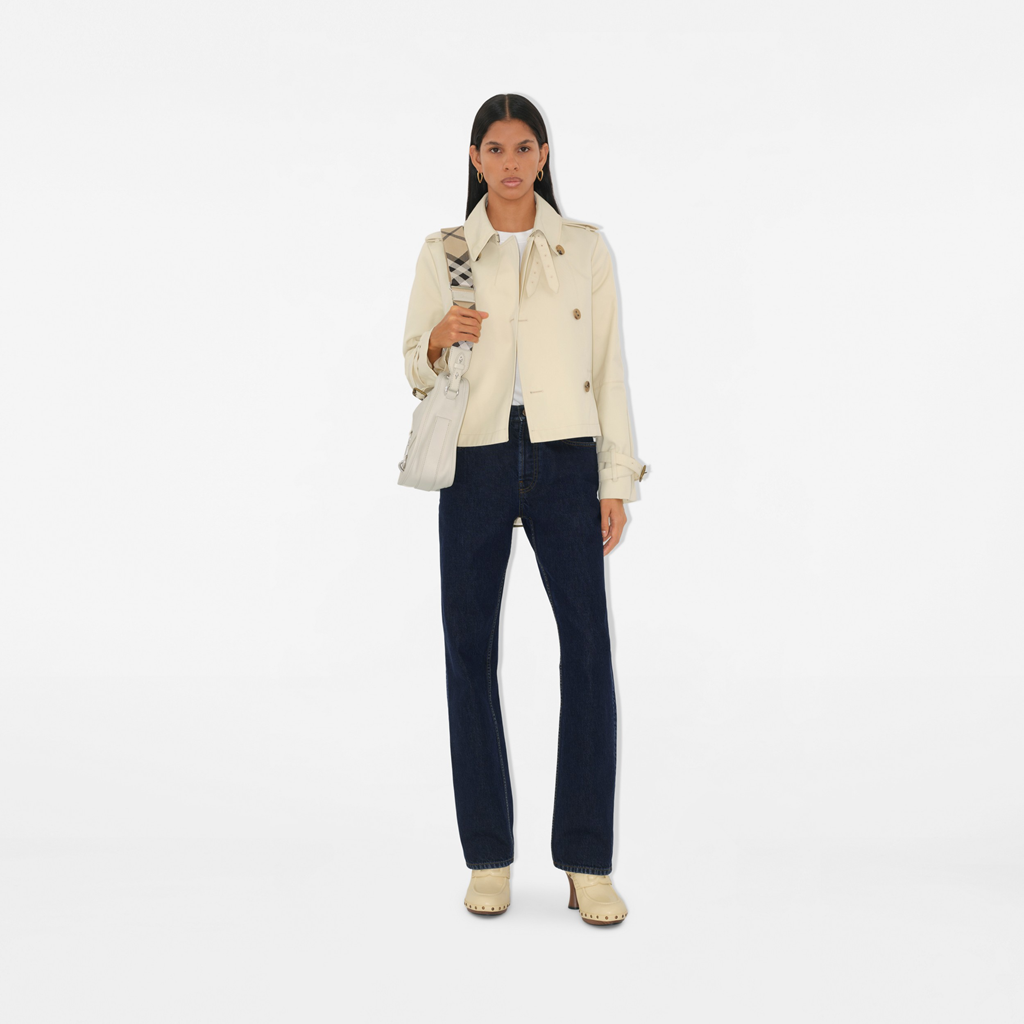 Alternative view of Túi Burberry Small B Clip Messenger ‘Soap’ 81088171