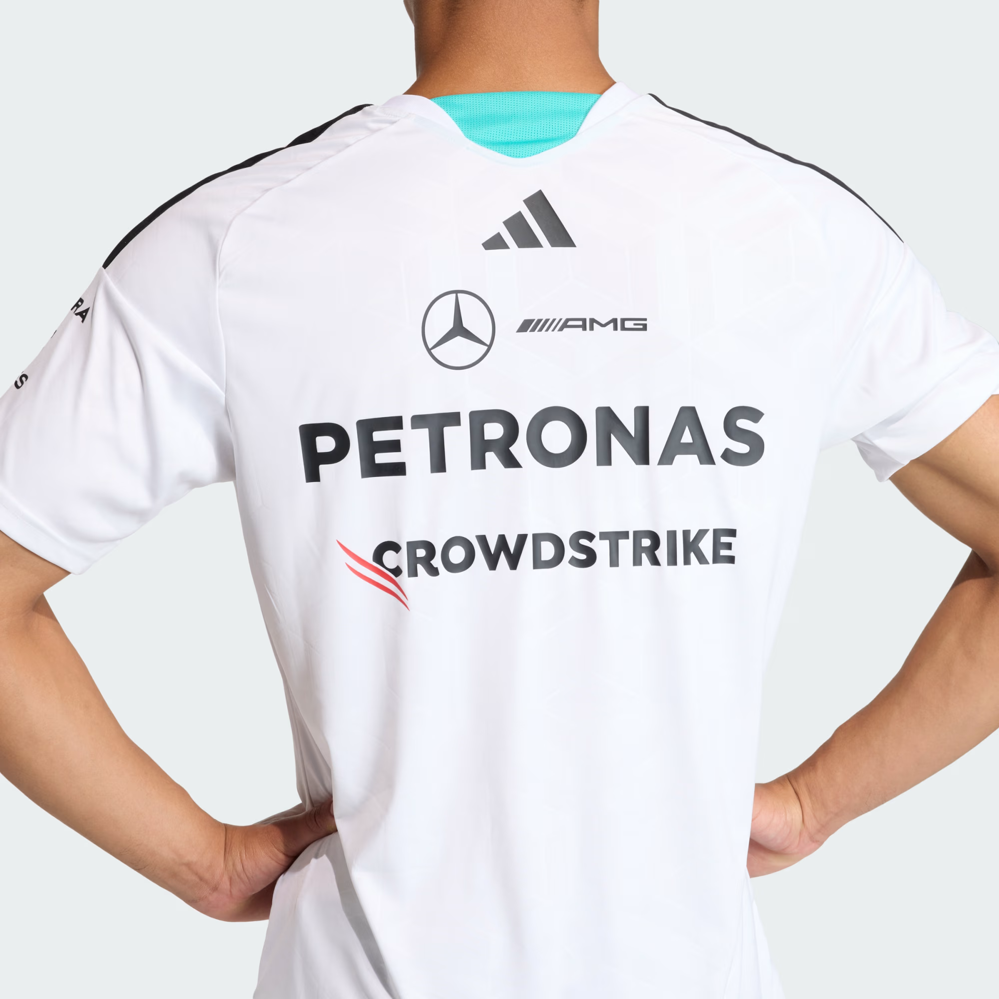 Áo Adidas x Mercedes AMG Petronas Formula 1 'White' KF0160 - Ảnh 4