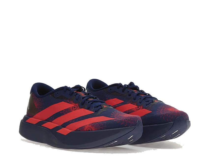Alternative view of Giày Adidas Adizero Evo SL 'Dark Blue Lucid Red' KI9156