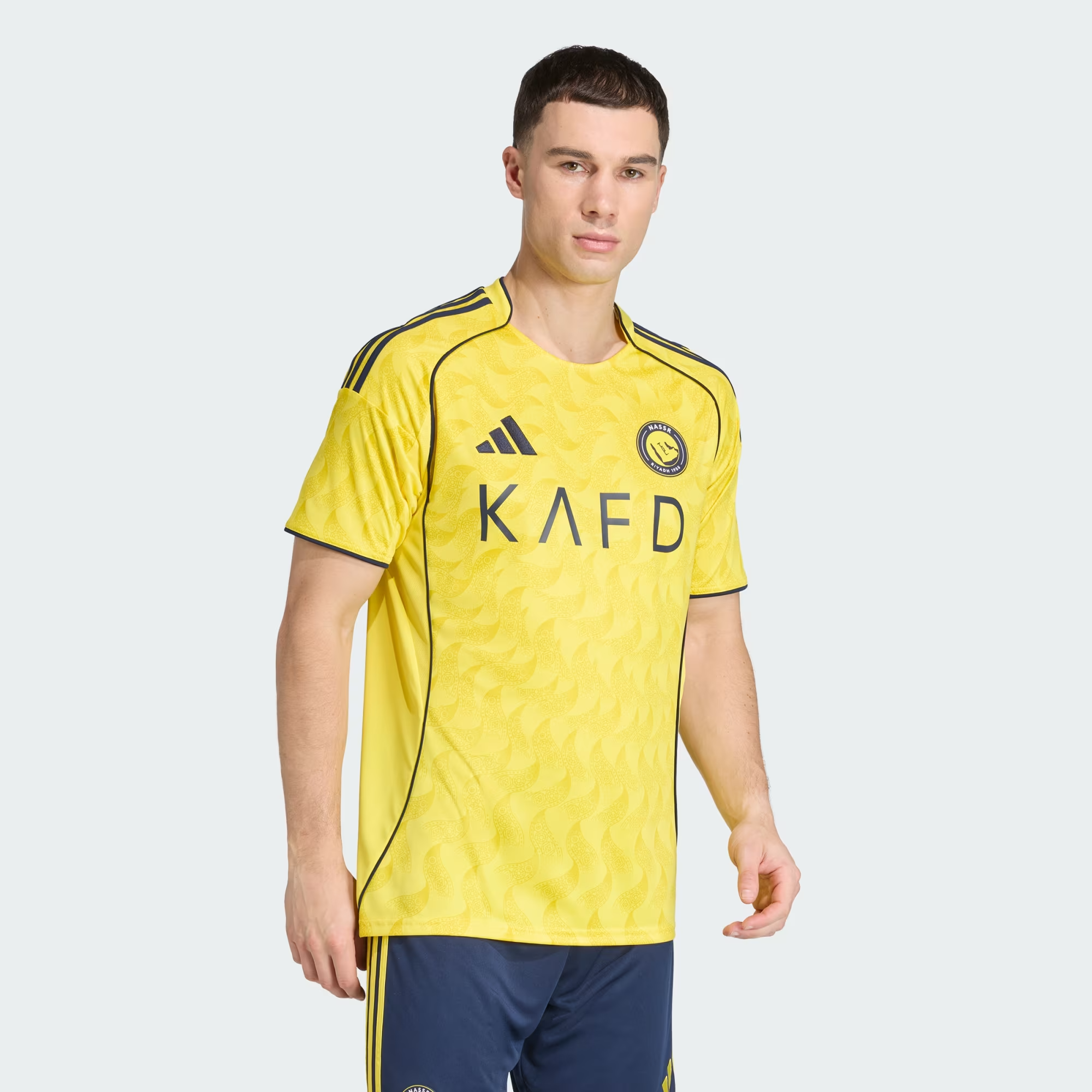 Áo Adidas Al Nassr FC 25/26 Home Ronaldo Jersey 'Yellow' JN7982 - Ảnh 6