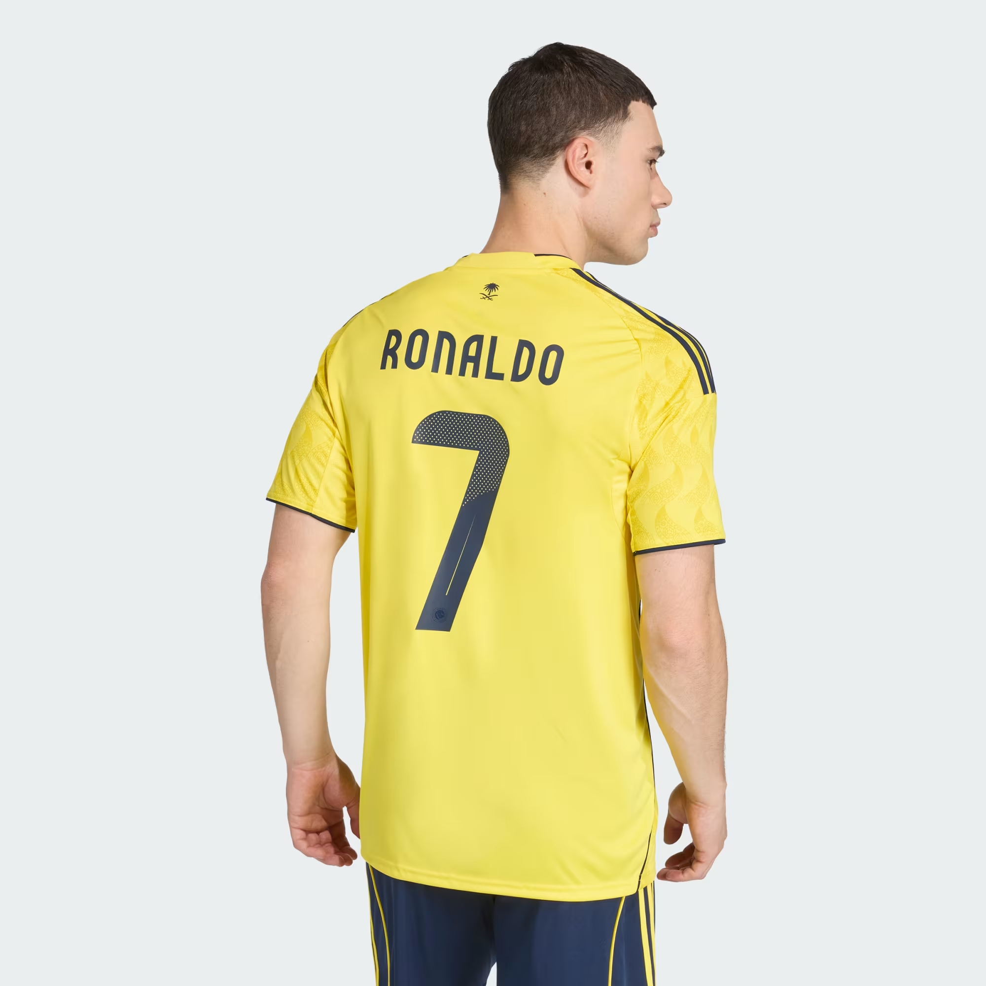 Áo Adidas Al Nassr FC 25/26 Home Ronaldo Jersey 'Yellow' JN7982 - Ảnh 5
