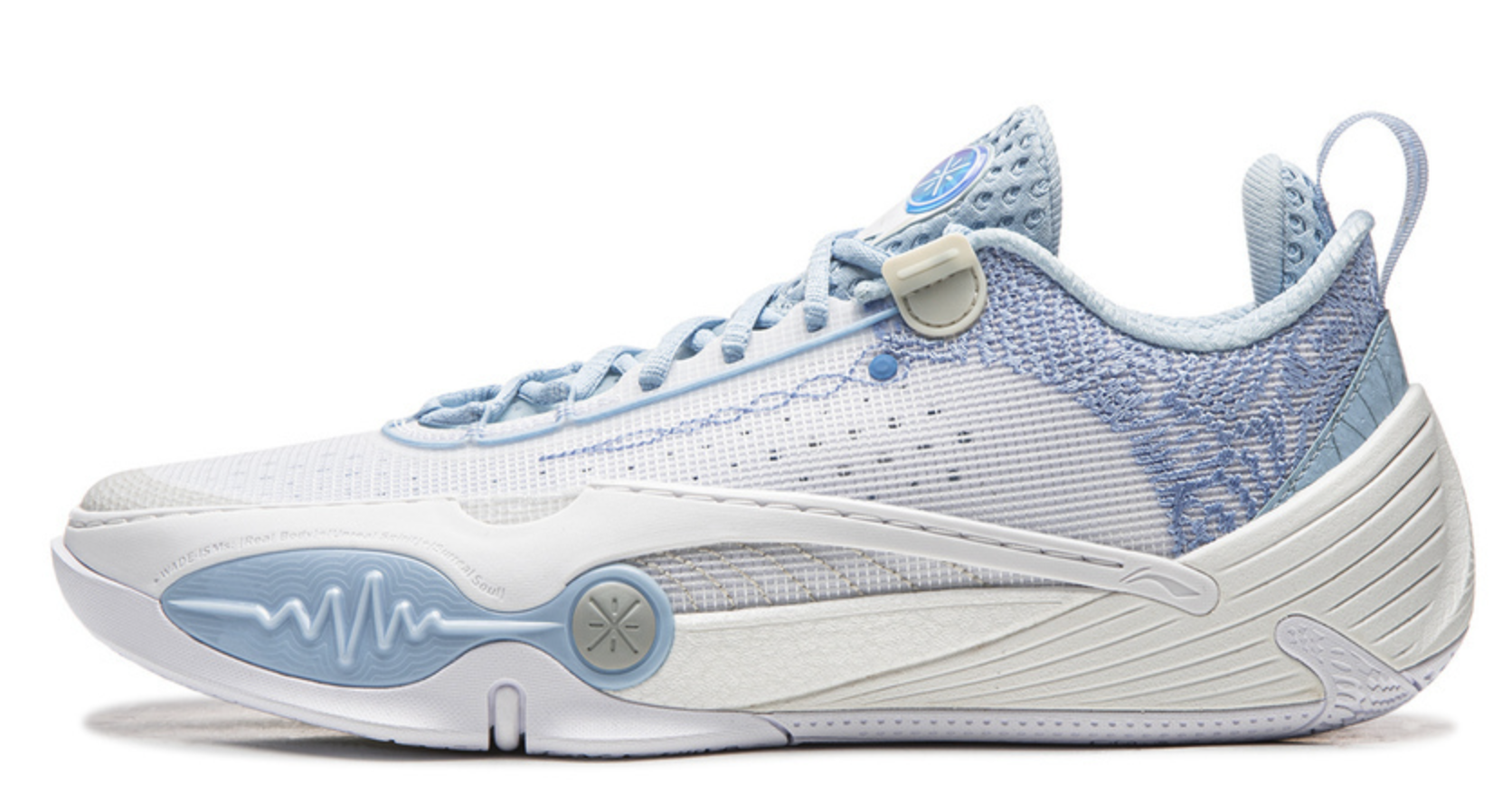 Alternative view of Giày Lining Wade All City 14 'White' ABAW011-1