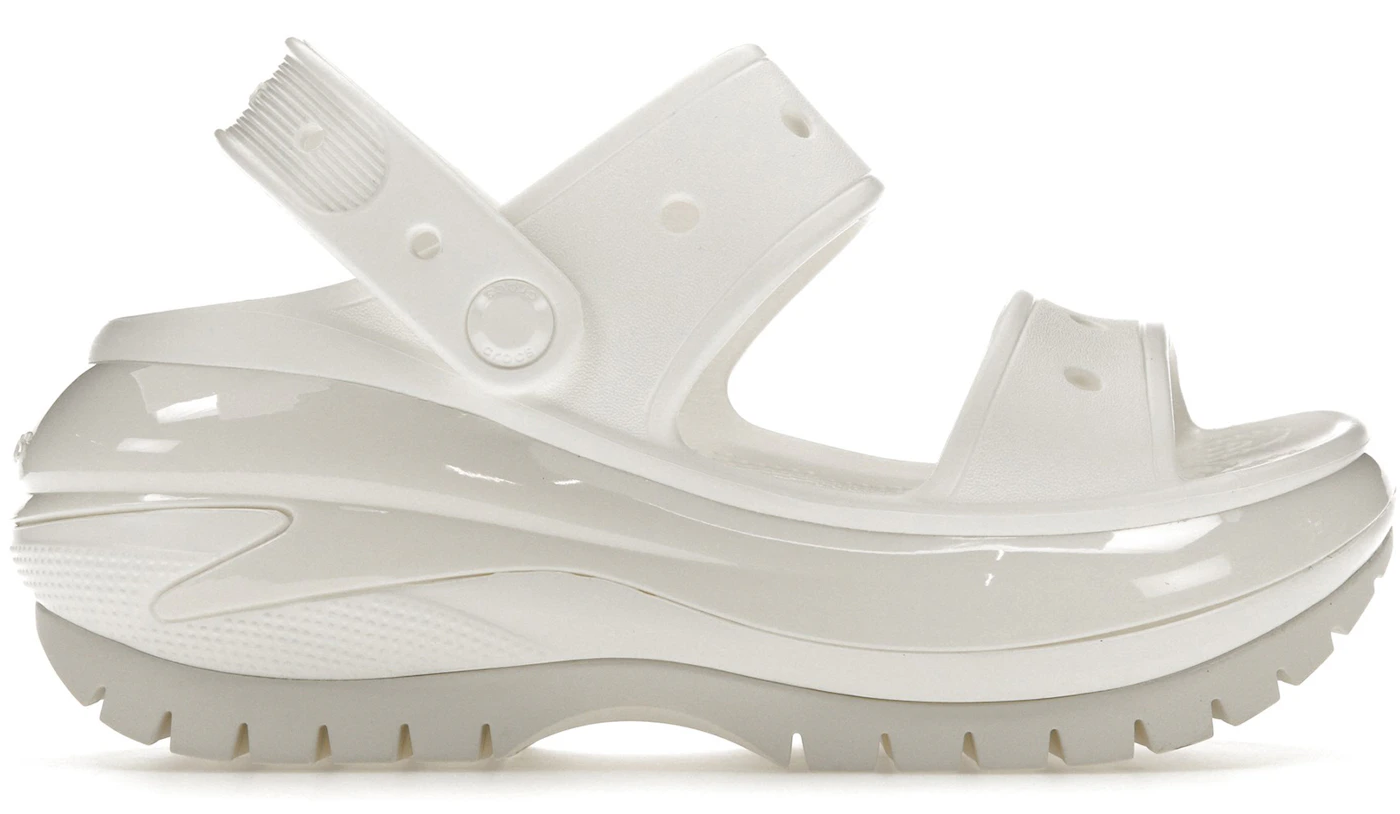 Dép Crocs Mega Crush Sandal 'White' 207989-100