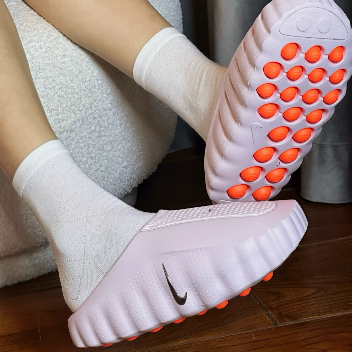 Alternative view of Dép Nike Mind 001 Slide 'Pearl Pink' HQ4309-610