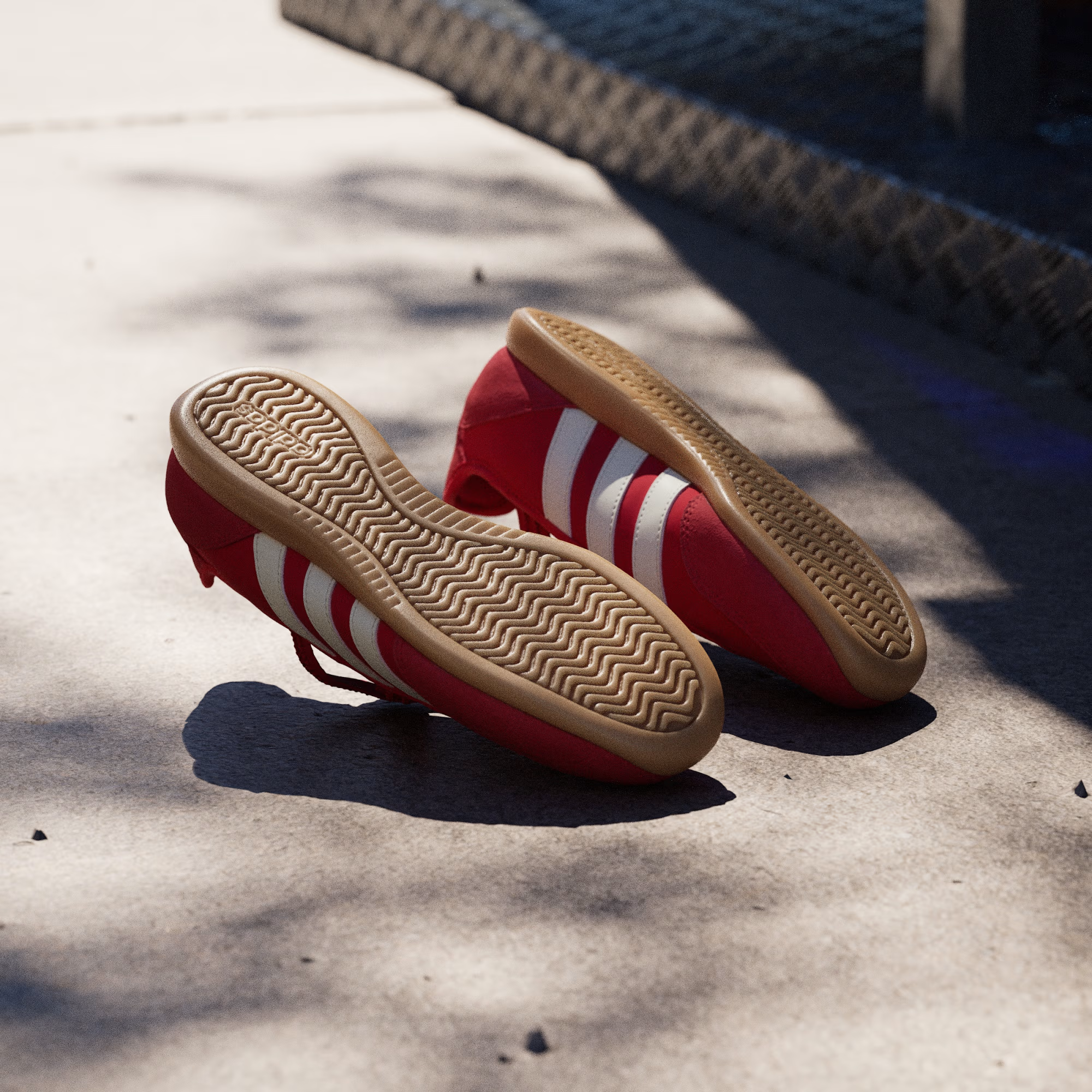 Alternative view of Giày Adidas Barreda Mary Jane 'Red Off White' HQ7398