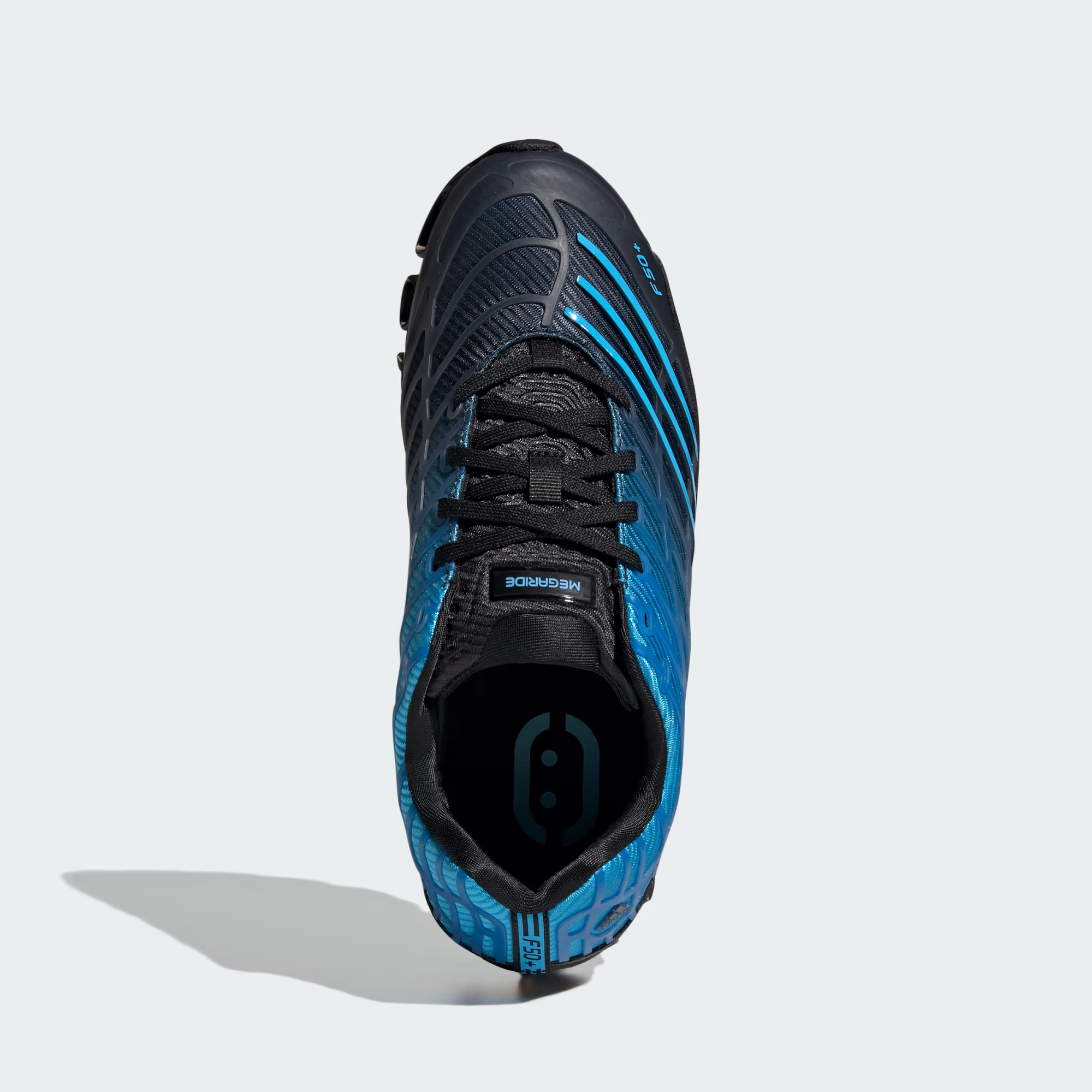 Alternative view of Giày Adidas Megaride F50 'Black Lucid Aquamarine' KJ4419