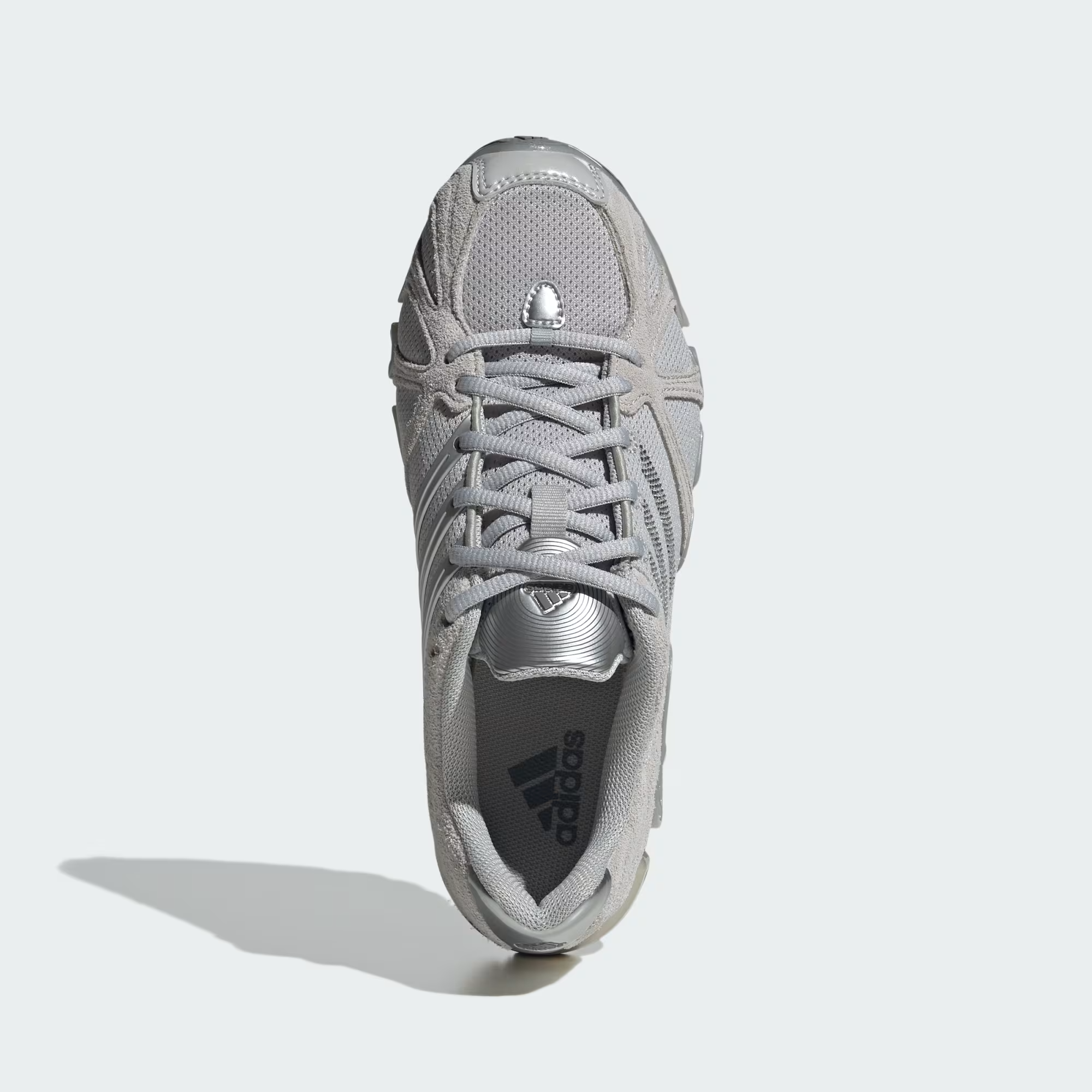 Alternative view of Giày Adidas Mega Ghostride 'Grey Silver Metallic' IH4392