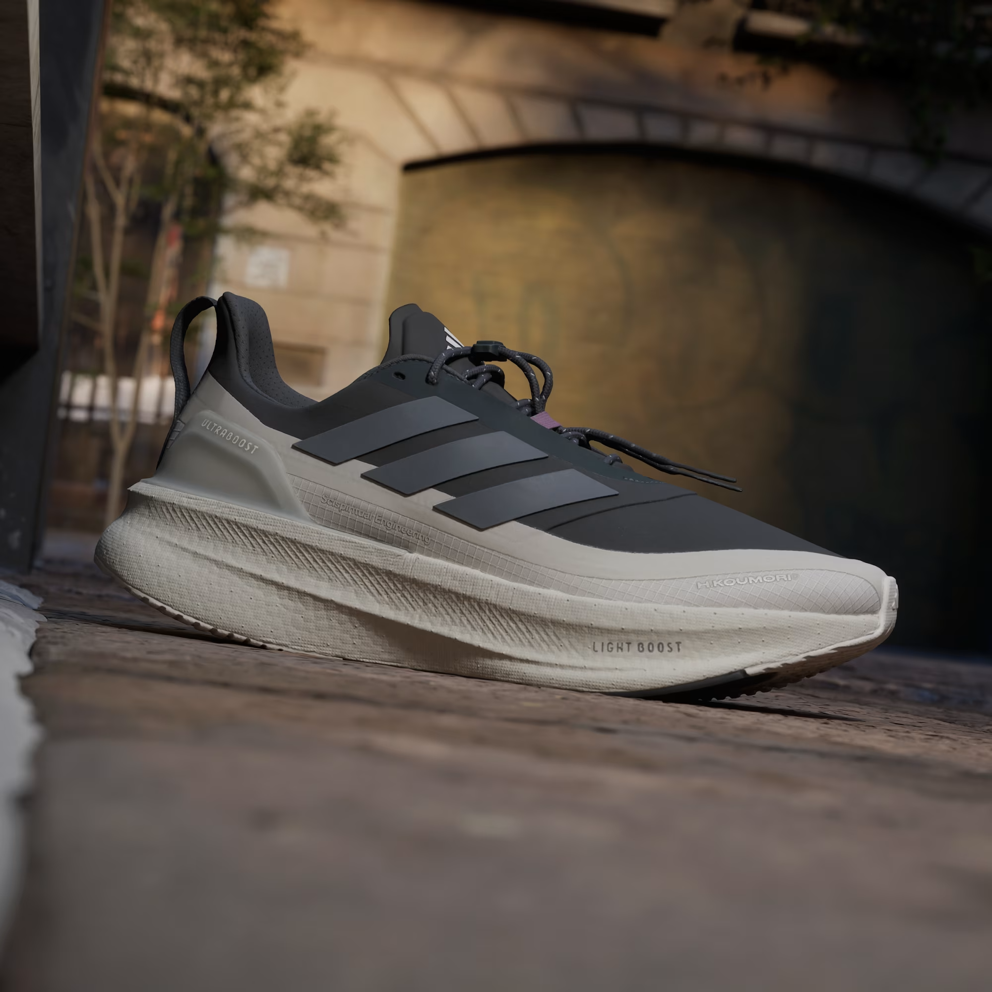 Alternative view of Giày Adidas Ultraboost 5 Hermanos Koumori 'Carbon' JS2439
