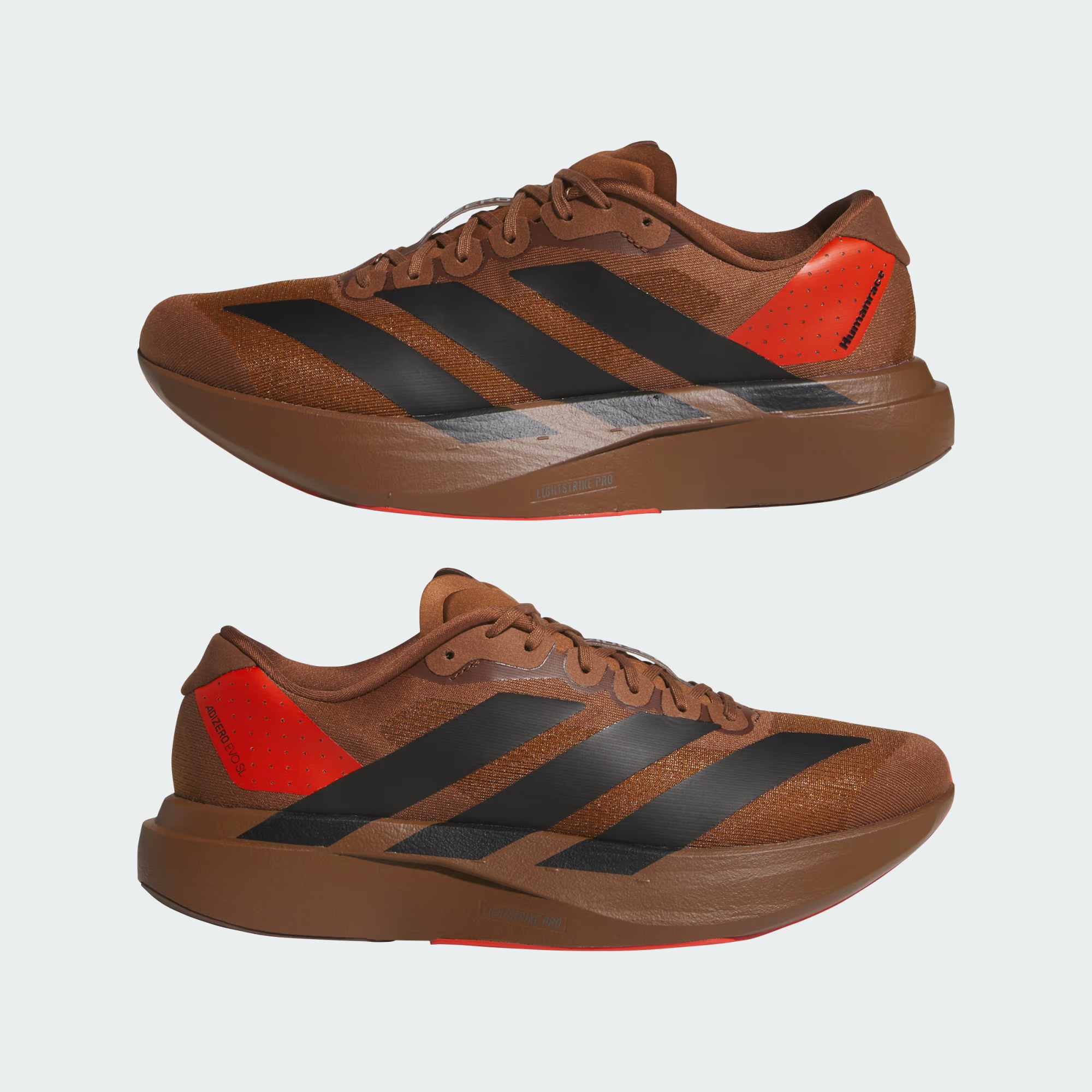 Giày Adidas Humanrace Adizero EVO SL by Pharrell Williams 'Preloved Brown' KJ8809 - Ảnh 3