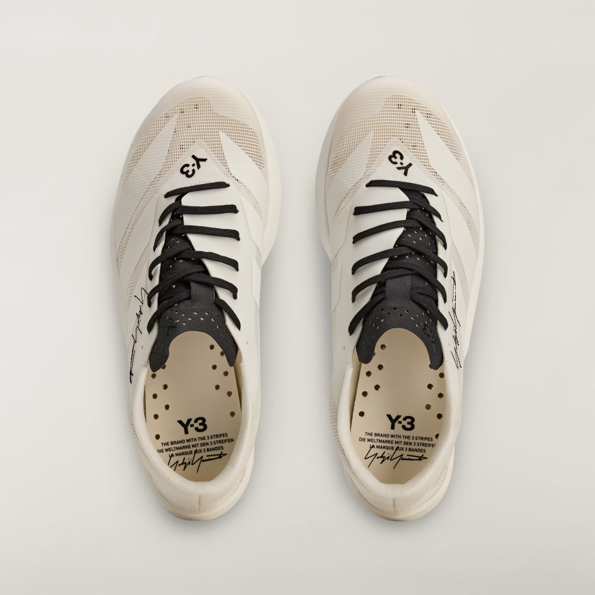 Alternative view of Giày Adidas Y-3 Adizero RC6 'Off White Black' KK3655