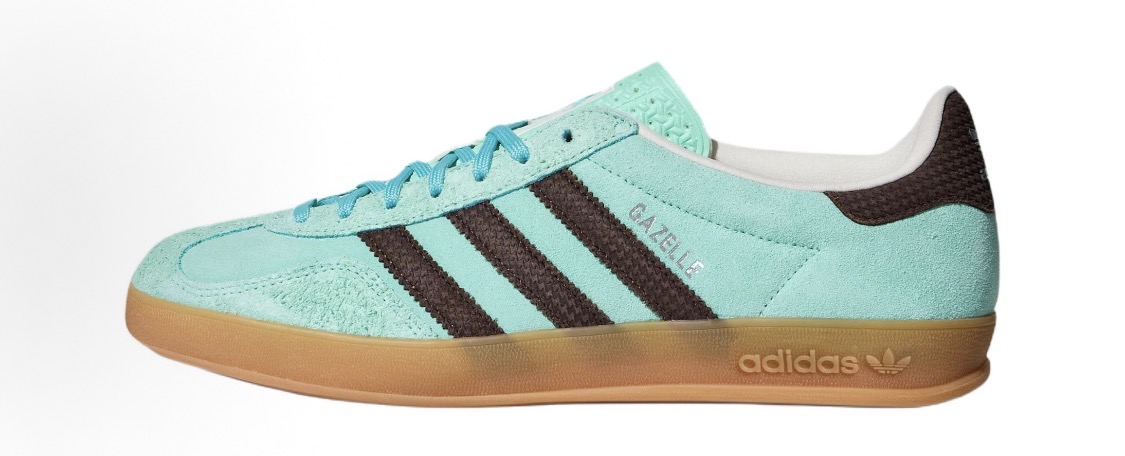 Alternative view of Giày Adidas Originals Gazelle Indoor 'Green Brown' KZ6952